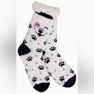 Mia & Tess Super Soft Sherpa lined Slipper Socks ❤️